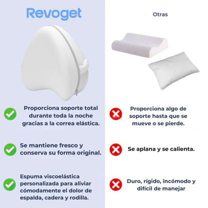 Almohada de alineación Revoget™️ + Antifaz de REGALO
