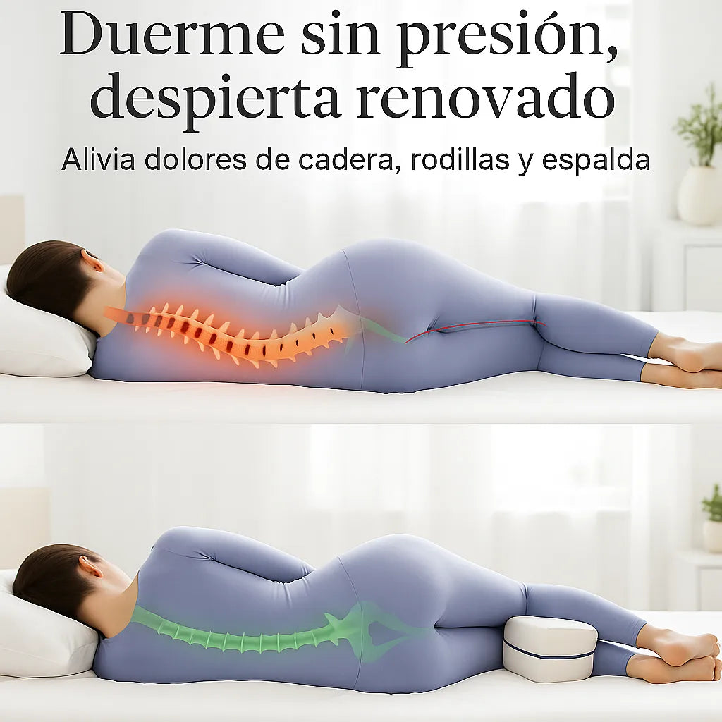 Almohada de alineación para dormir mejor + Antifaz de REGALO