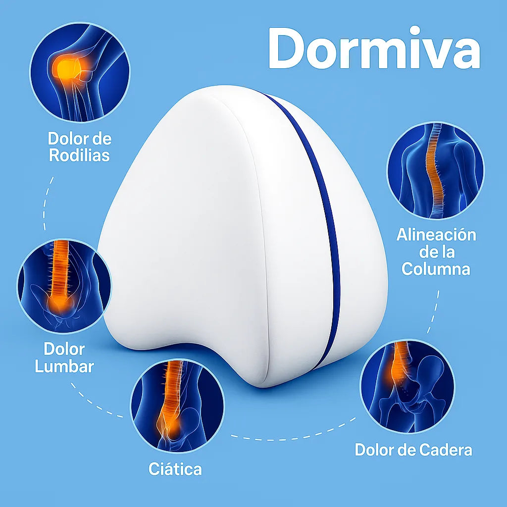 Almohada de alineación para dormir mejor + Antifaz de REGALO